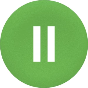 Schneider Electric ZBAF336 poklopac tipke   II zelena 10 St. slika