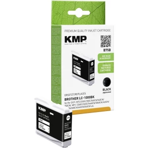 KMP patrona tinte zamijenjen Brother LC1000BK kompatibilan pojedinačni modul crn B75B 1035,4001 slika
