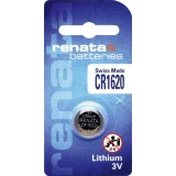 Litijumska dugmasta baterija Renata CR 1620