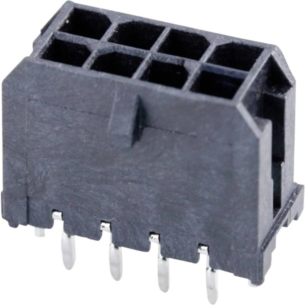 Molex ugradna standardna letva s muškim kontaktima  Ukupan broj polova 8 Raster: 3 mm 430450825 1 St. Tray slika