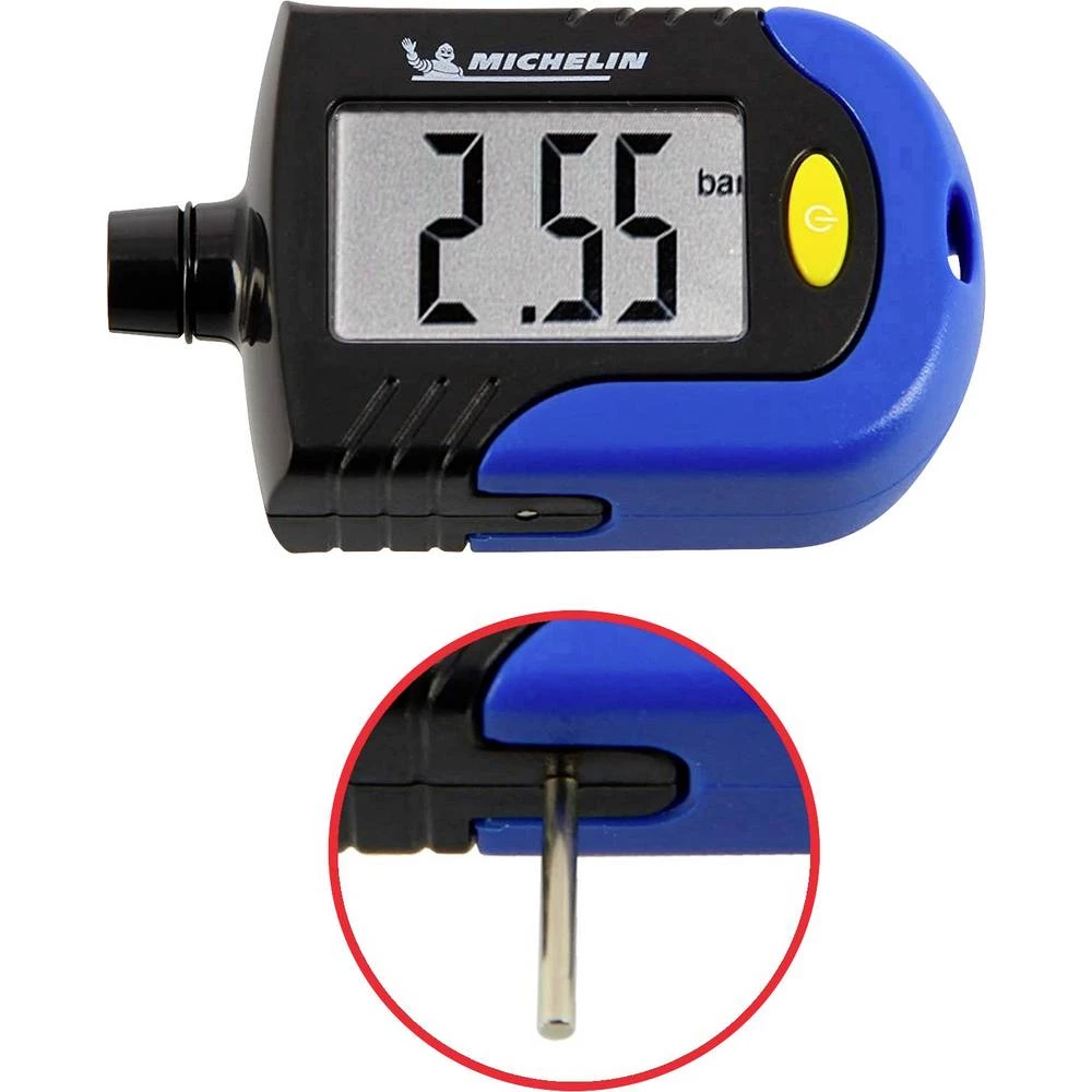 Michelin MICH-92409 mjerač tlaka u gumama digitalni Mjerni raspon tlaka zraka 0.35 - 6.8 bar slika
