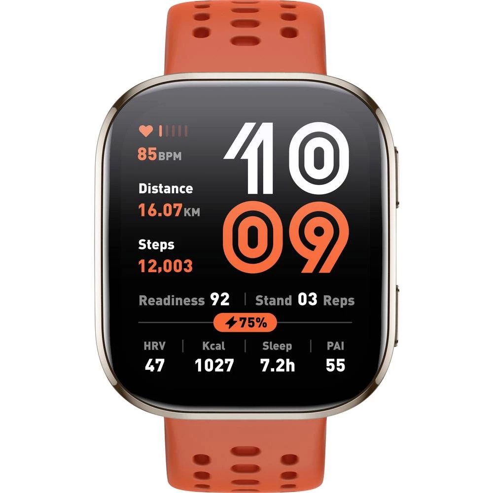 Amazfit Bip 6 pametan sat crvena slika