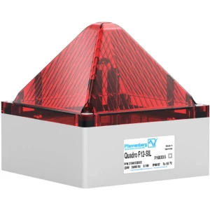 Bljeskalica Pfannenberg QUADRO F12-SIL 24 DC RD Crvena Crvena 24 V/DC slika