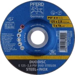 PFERD 62012620 E 125-2,8 PSF DUO STEELOX ploča za grubu obradu s glavom  125 mm 22.23 mm 10 St.