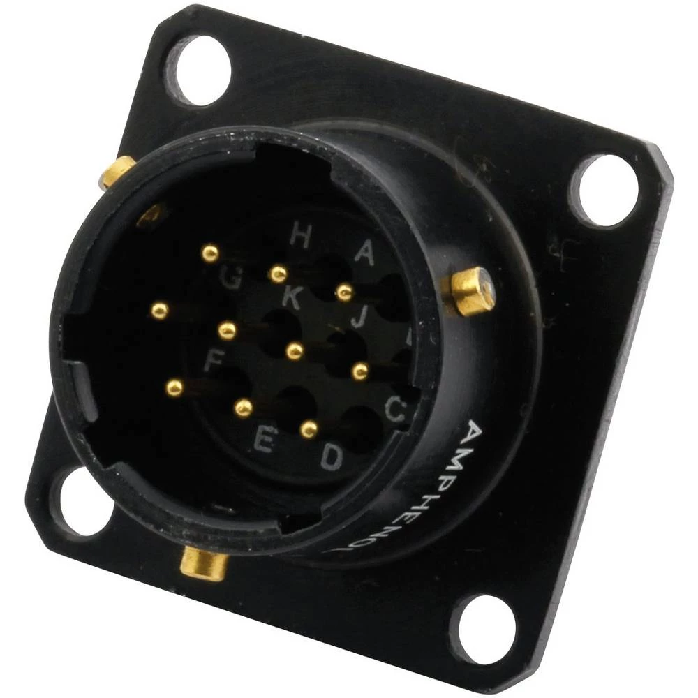 Amphenol 62IN 12E 12 8P 624 okrugli utikač utikač, ugradni Ukupan broj polova: 8 Serija (Okrugli utični konektori): 62IN slika