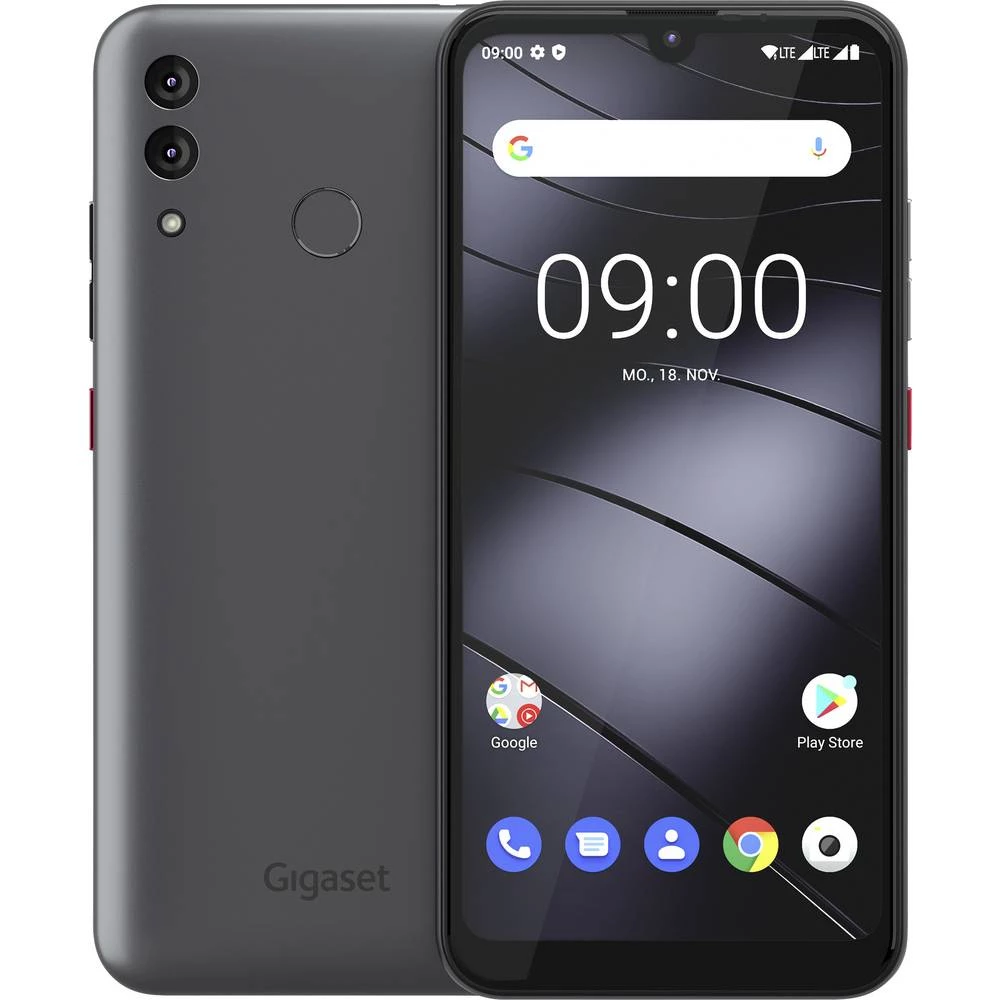 Gigaset GS3 dual sim pametni telefon 64 GB 6.1 palac (15.5 cm) dual-sim Android™ 10 siva slika