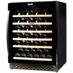 DOMO  hladnjak za vino Energetska učinkovitost 2021: F (A - G) 143 l  crna