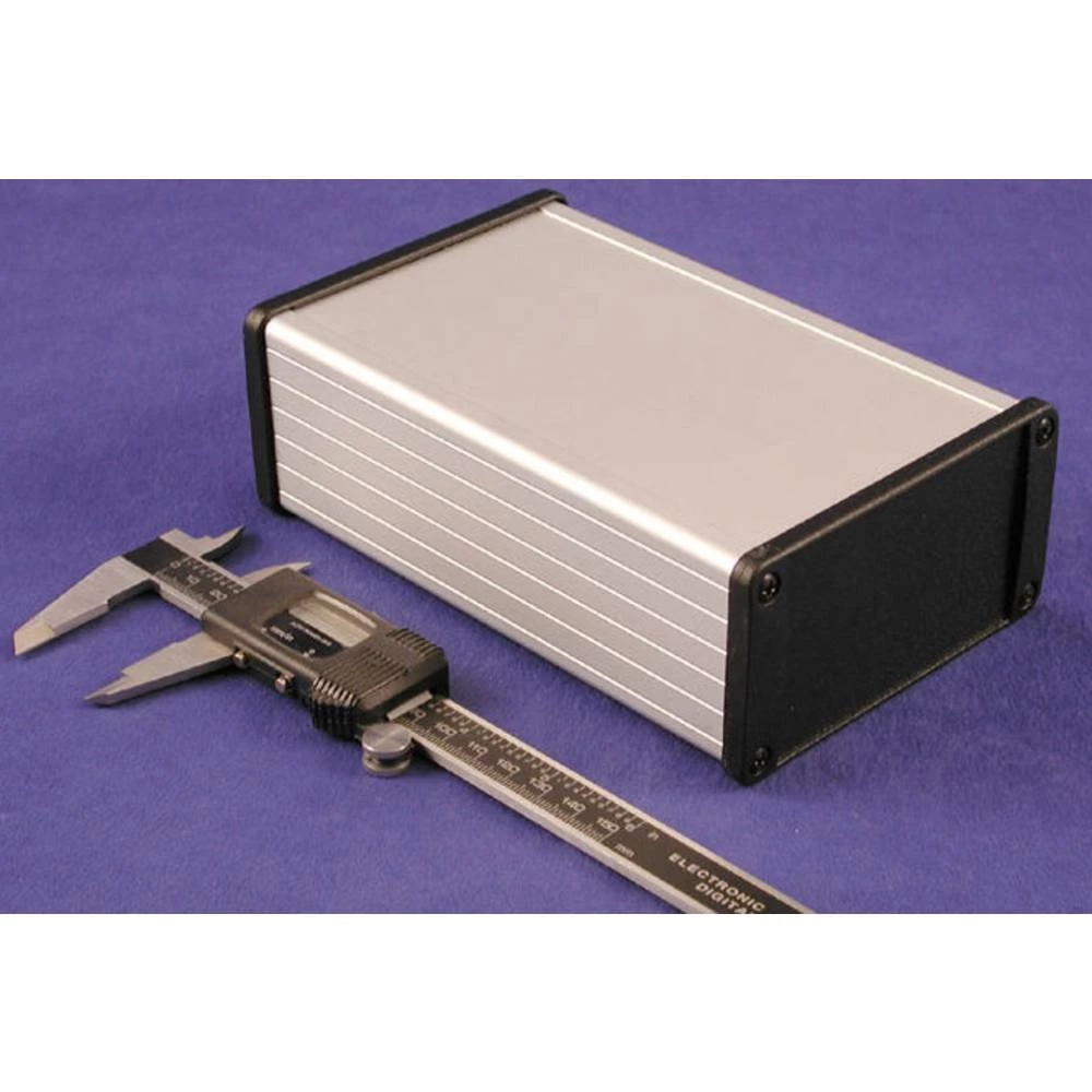 Hammond Electronics  1457J1601BK univerzalno kućište aluminij  crna 1 St. slika