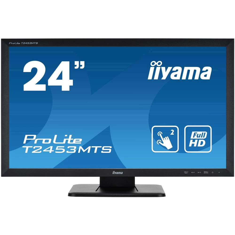 LED zaslon 61 cm (24 ") Iiyama ProLite T2453MTS ATT.CALC.EEK A (A+++ - D) 1920 x 1080 piksel Full HD 4 ms DVI, HDMI&trade;, USB, slika