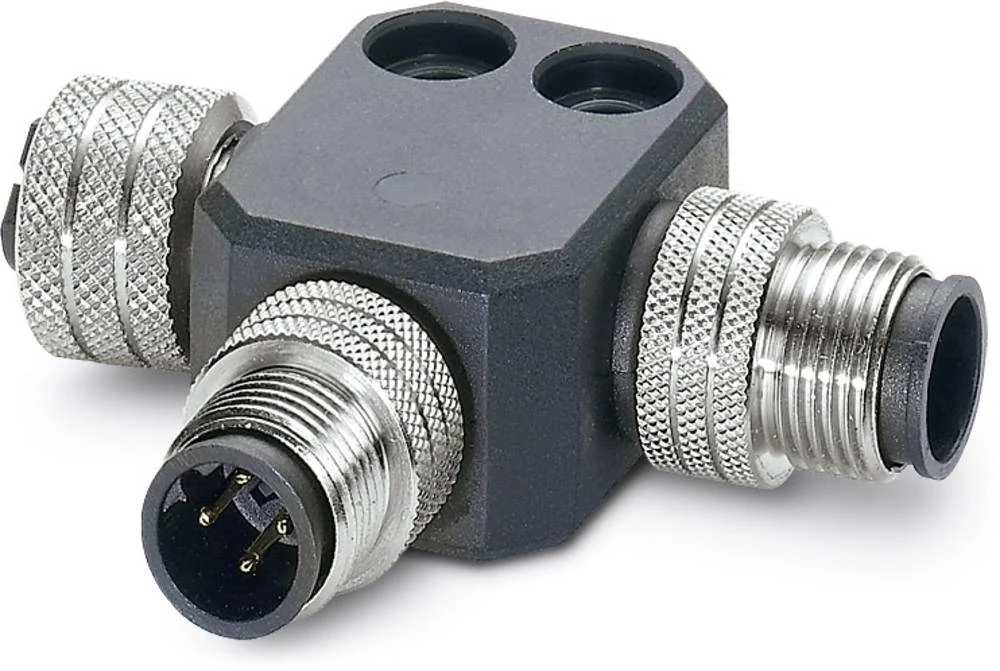 SAC-M12T/2XM12 PB - T-razdjelnik za sustav sabirnice SAC-M12T/2XM12 PB Phoenix Contact sadržaj: 1 kom. slika