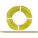 Donau Elektronik 250-38-25 pletenica 2 x 0.50 mm² žuta, smeđa boja 25 m