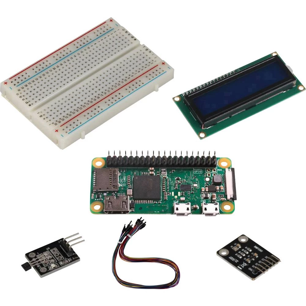 Raspberry Pi® Nula senzorski set 512 MB uključujući softver slika