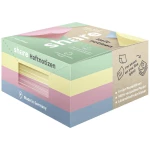share ljepljiva bilješka u bloku 4-0017 75 mm x 75 mm  pastelno-žuta, pastelno-ružičasta, pastelno-plava, pastelno-zelen