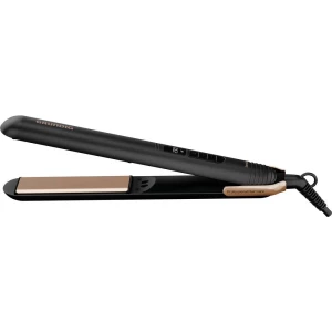 Grundig NaturaShine Hair Styler Straight & Curls HS 7030 glačalo za kosu crna, ružičasto-zlatna (roségold) slika