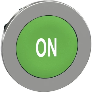 Schneider Electric ZB4FA341 prednji element za tipku plosnat, ponovno postavljiv (Ø) 30.5 mm on krom boja, zelena 1 St. slika