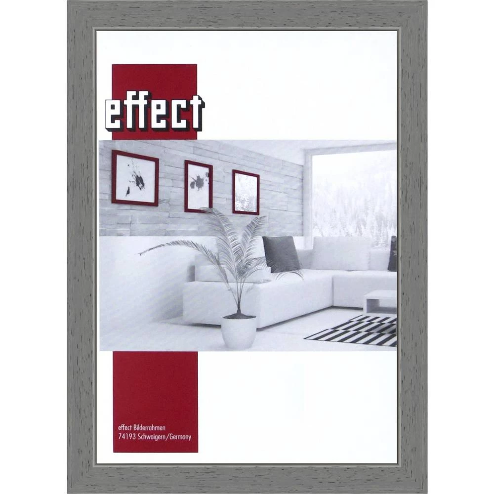 Effect Bilderrahmen 0350.3040.11 izmjenjivi okvir za slike Format papira: 30 x 40 cm siva slika