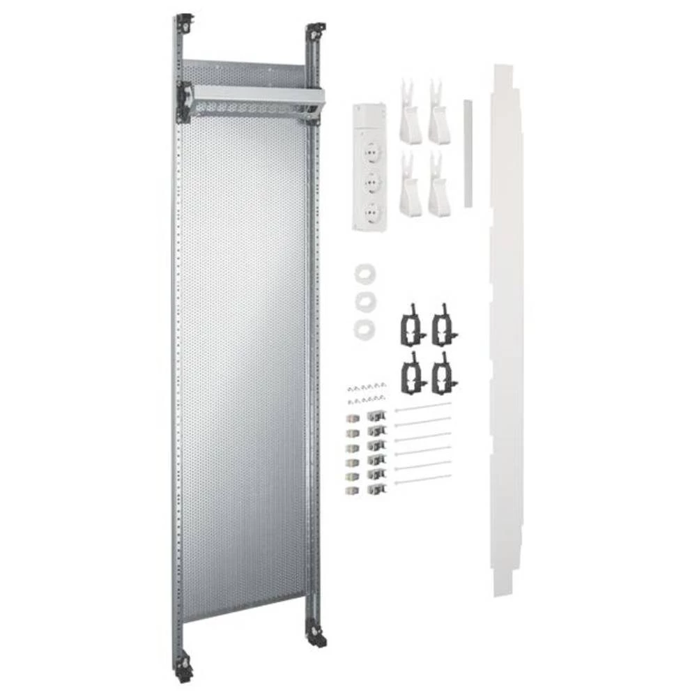 Hager UF311NW kompletno polje Multimedia universZ 1050mm 1 polje w.6xPatchmod. RJ45 Hager UF311NW kompletno polje slika