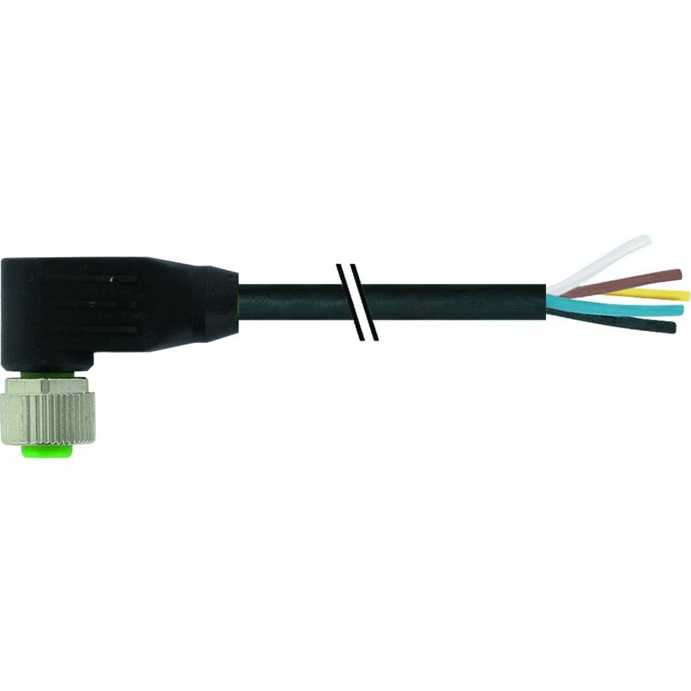 Murrelektronik 7000-17061-7221000 utični konektor za senzor/aktivator, nekonfekcionirani ženski konektor, kutni 10.00 m slika