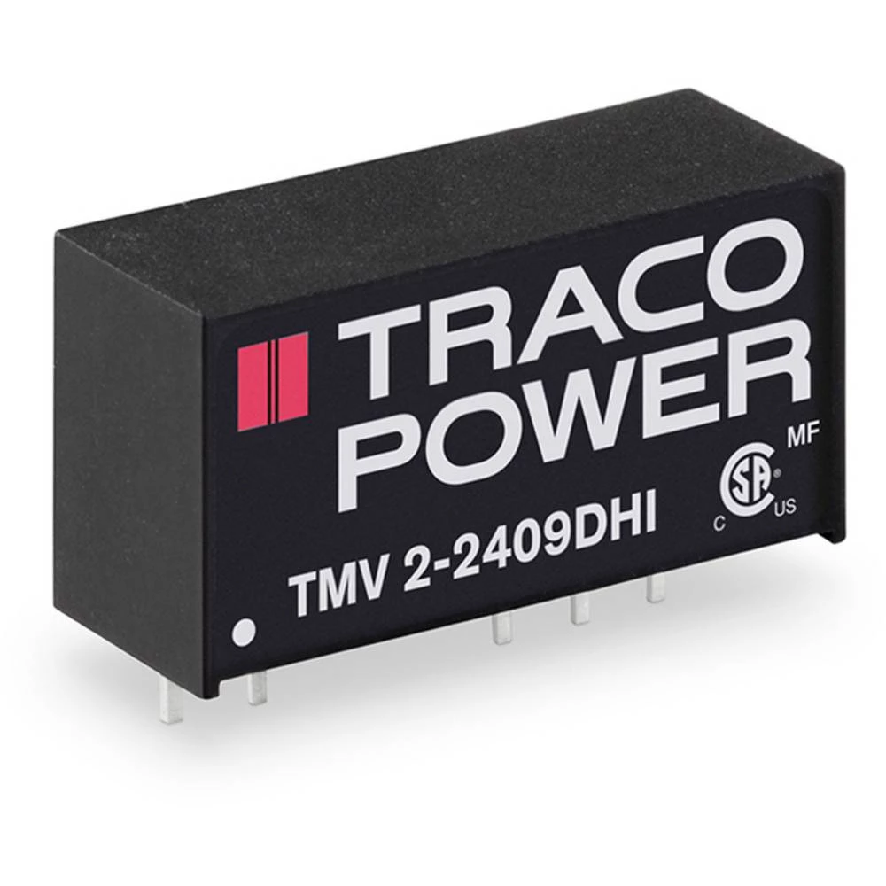 TracoPower TMV 2-1215SHI DC/DC pretvarač za tiskano vezje 12 V/DC 15 V/DC 132 mA 1 W Broj izlaza: 1 x Content 1 kom. slika