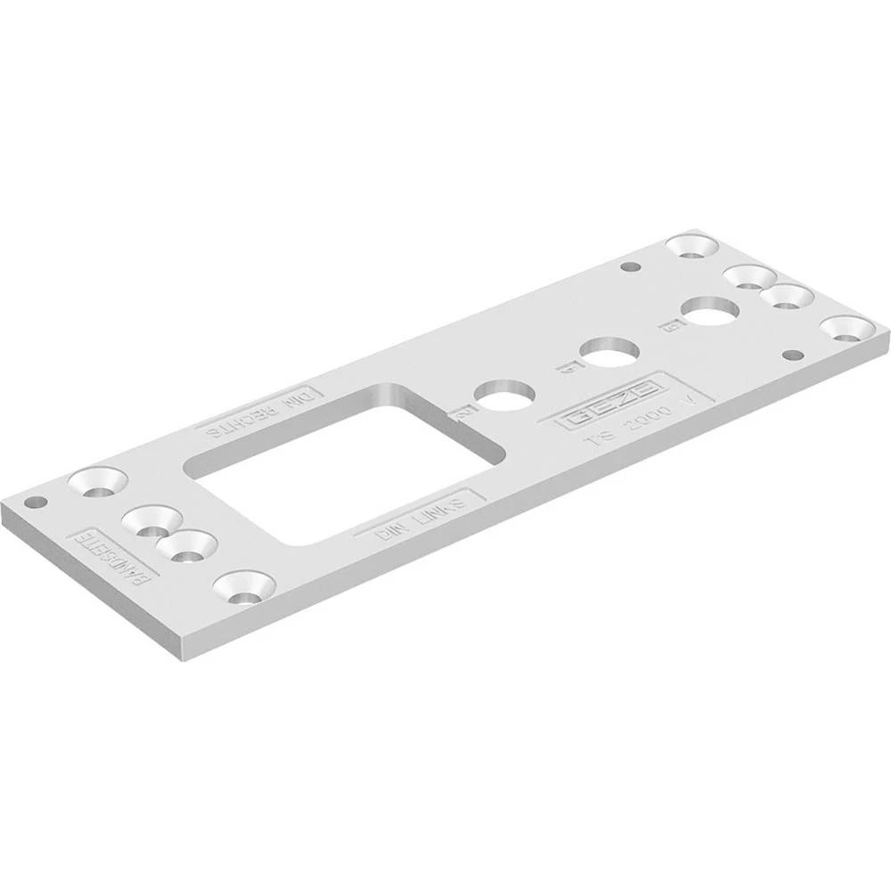 GEZE 1400-0004 montažna ploča srebrna slika