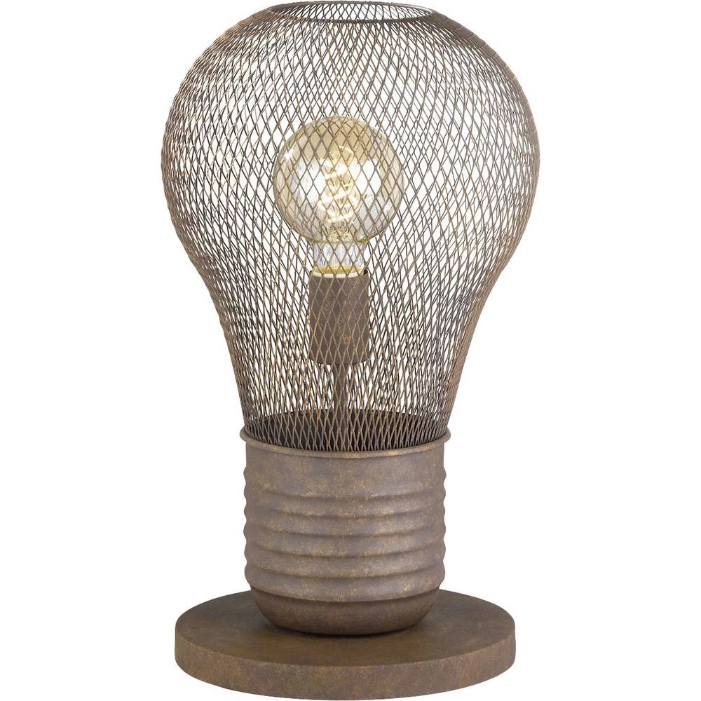 Fischer & Honsel Birne 50072 stolna svjetiljka E27 hrđa slika