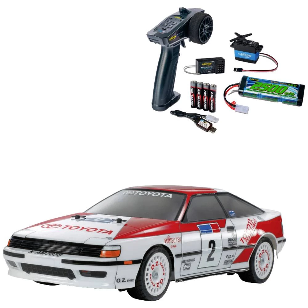Tamiya TT-02 Toyota Celica GT-Four Set   1:10 RC model automobila električni  Rally pogon na sva četiri kotača (4wd) kom slika
