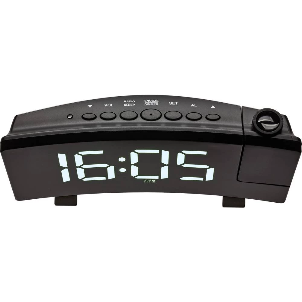 TFA Dostmann 60.5015.02 kvarčni budilica crna Vrijeme alarma 2 slika