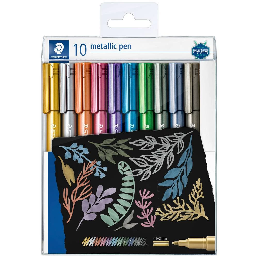 Staedtler deco marker Deco Marker 8323 metalik, šarena boja 1 Set slika