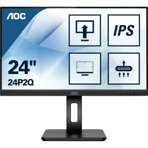 AOC 24P2Q LCD zaslon 61 cm (24 palac) Energetska učinkovitost 2021 E (A - G) 1920 x 1080 piksel Full HD 4 ms utičnica za slika