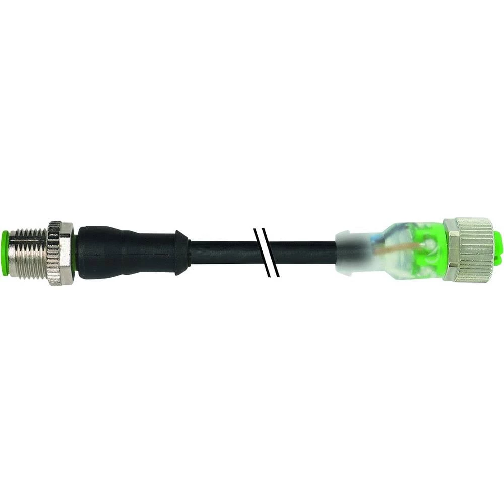 Murrelektronik 7000-40311-6340200 utični konektor za senzor/aktivator, konfekcionirani M12 x 1 ravni muški konektor, žže slika
