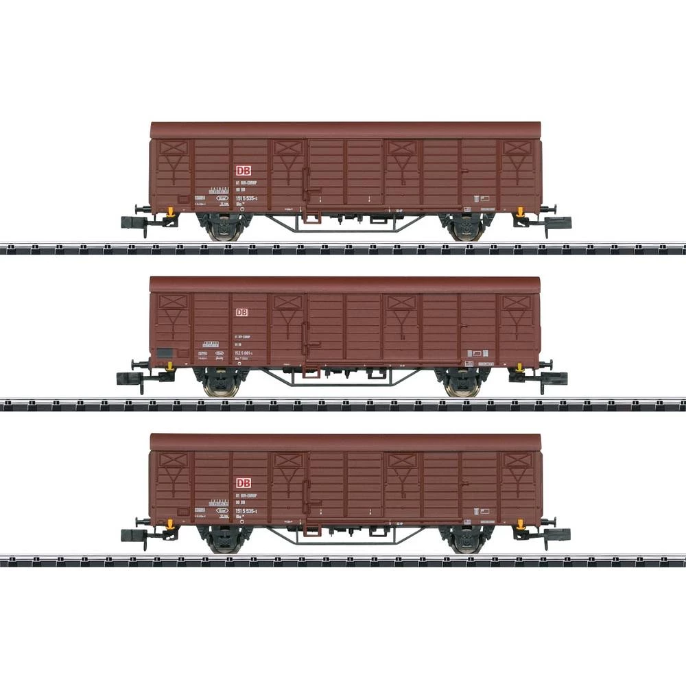MiniTrix T18901 N Komplet teretnih automobila Gbs 258 DB AG slika