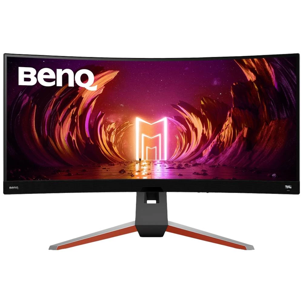 BenQ MOBIUZ EX3410R LED zaslon Energetska učinkovitost 2021 F (A - G) 86.4 cm (34 palac) 21:9 2 ms HDMI™, slušalice (3.5 mm jack), DisplayPort, USB 3.2 gen. 1 (USB 3.0) VA LCD slika