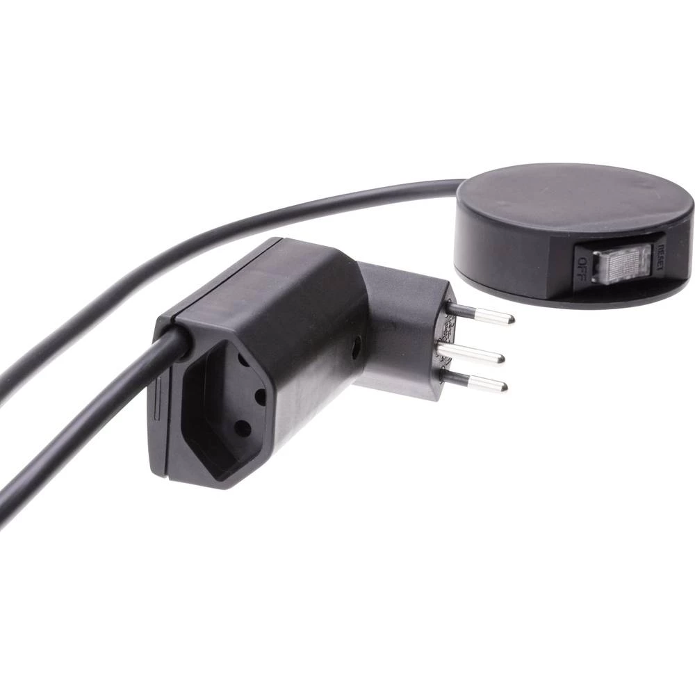 Max Hauri 129106 međuutikač s prekidačem crna slika