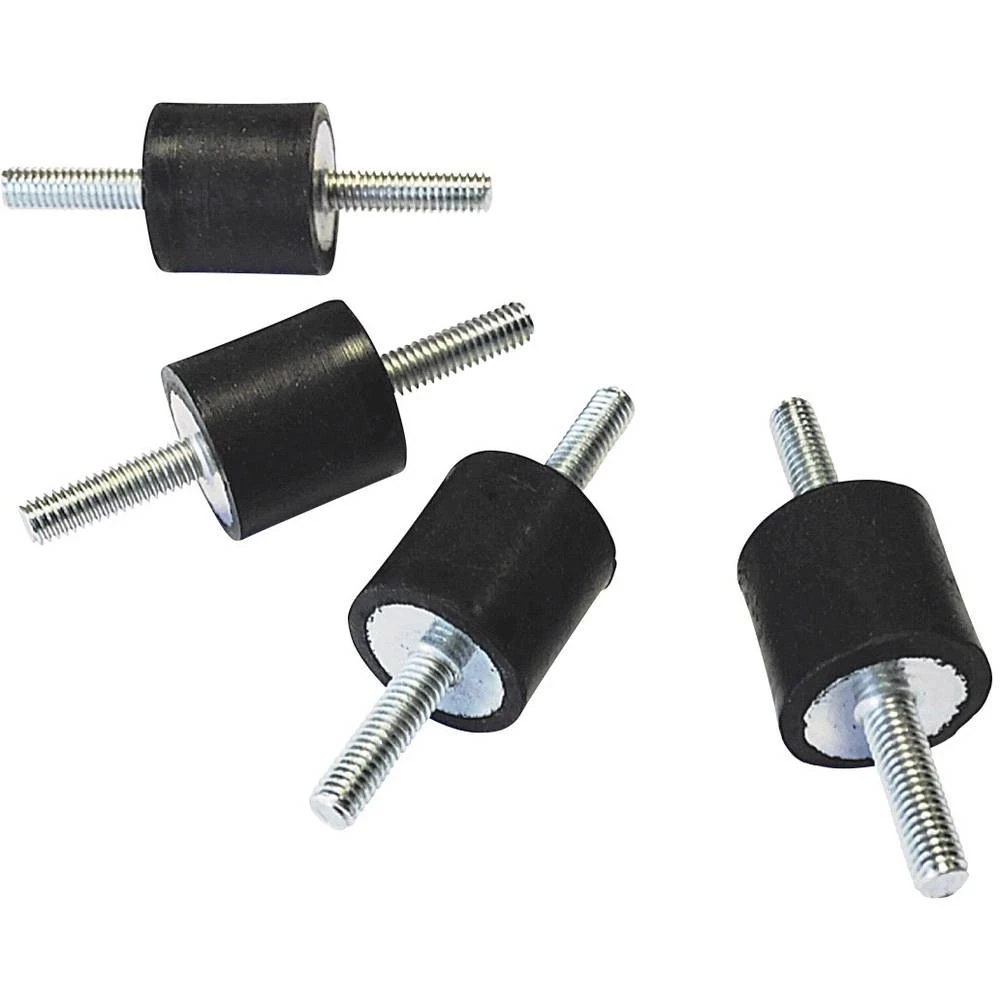 Gumeni amortizer Famotec (&Oslash; x V) 15 mm x 15 mm slika