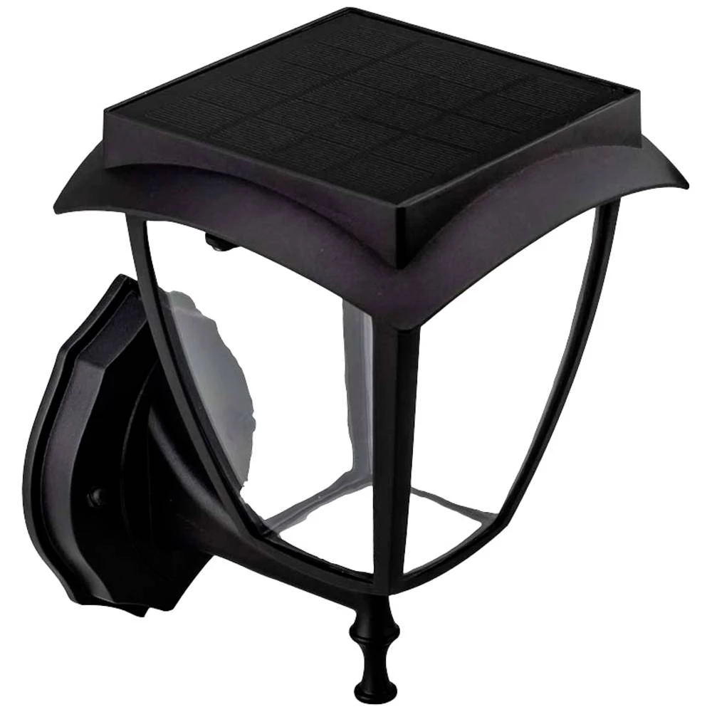 V-TAC vanjska solarna zidna lampa s detektorom pokreta  VT-982 2892   LED 2.00 W toplo bijela, hladno bijela crna (mat) slika