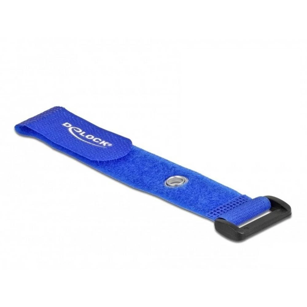 Delock prianjajuća kabelska vezica (D x Š) 190 mm x 25 mm plava boja 5 kom. slika
