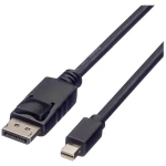 Roline green DisplayPort priključni kabel DisplayPort utikač, Mini DisplayPort utikač 1.00 m  11.44.5634  DisplayPort kabel