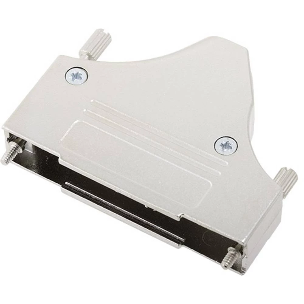 D-SUB kućište Broj polova: 37 Cijeli metal 35 ° Srebrna encitech MHDM35-37-K 1 ST slika