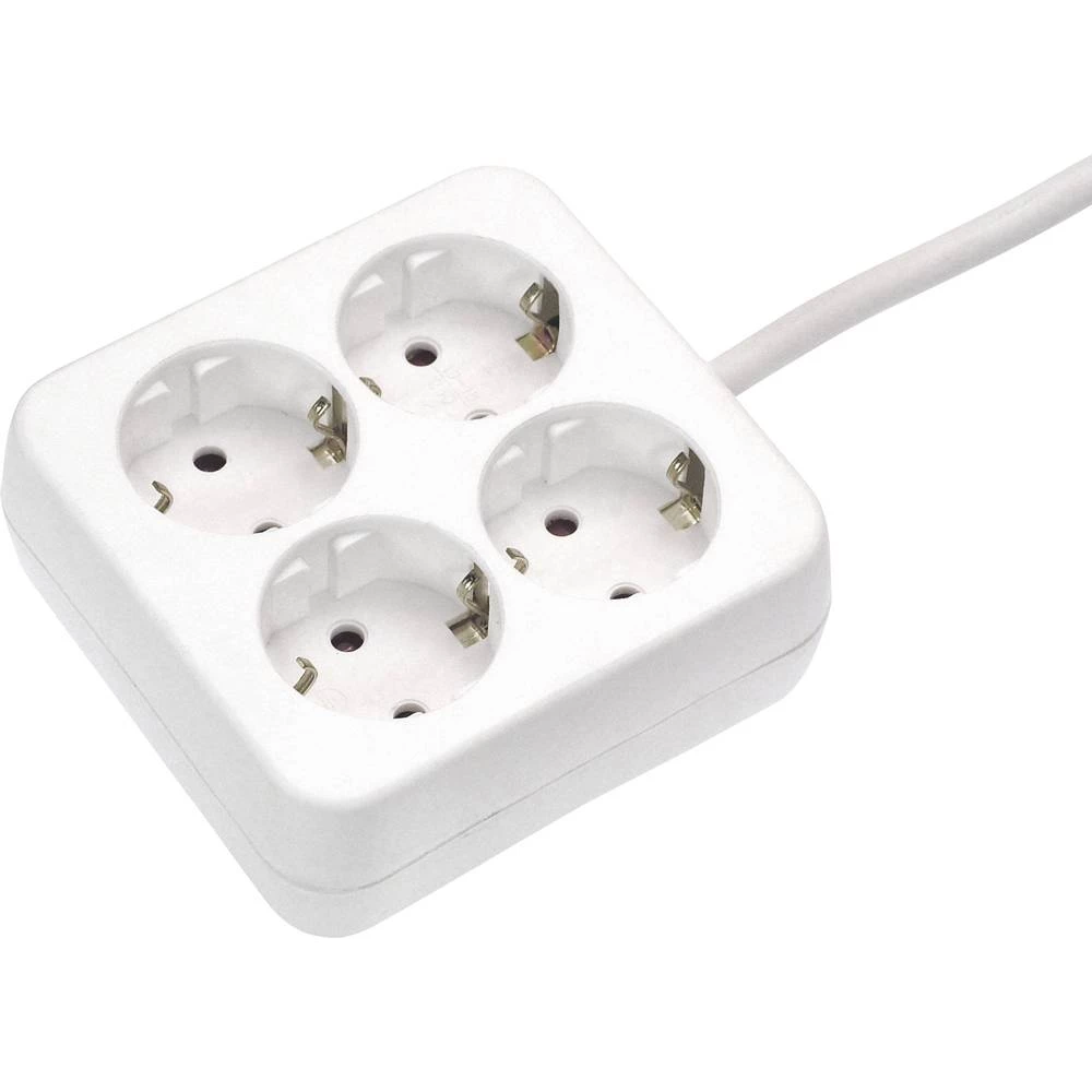 Razdjelna letva bez prekidača Bijela Utičnica as - Schwabe 14411 slika