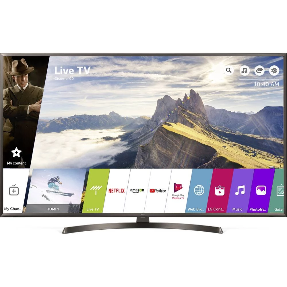 LG Electronics 55UK6400 LED televizor 139 cm 55 " ATT.CALC.EEK A+ (A++ - E) DVB-T2, DVB-C, DVB-S, UHD, Smart TV, WLAN, PVR ready slika