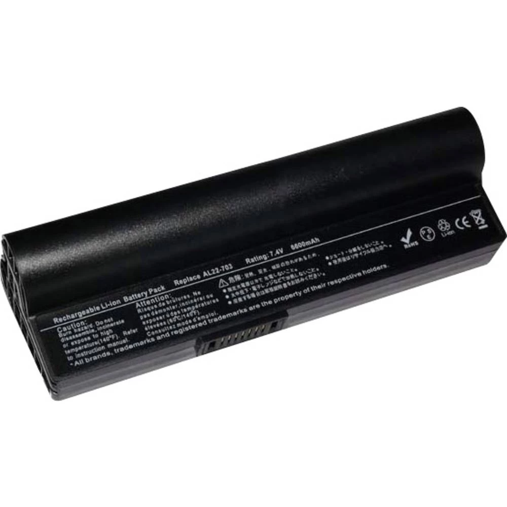 Beltrona Prijenosno računalo-akumulator ASU703H 7.4 V 6600 mAh Asus Zamjenjuje originalnu akum. bateriju AL23-703, SL22-900A slika