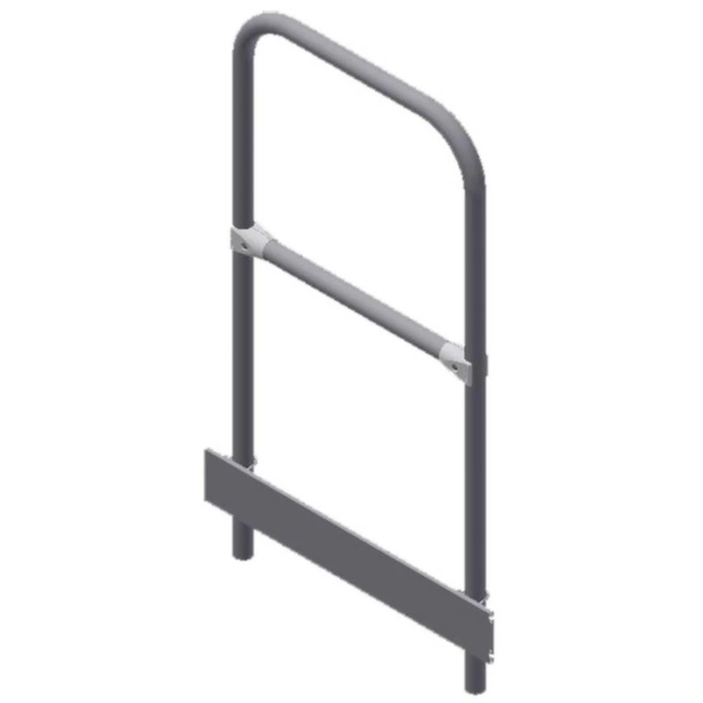 ZARGES 42359882 Platformska ograda,frontalno f. Podest stepenice,B 600mm,moguće skidanje 1 kom. slika