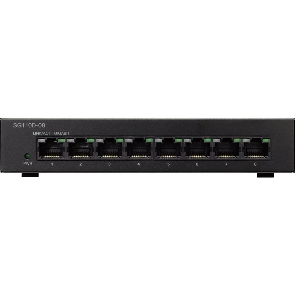 Mrežni preklopnik Cisco Cisco Small Business Switch SG110D-08-UK slika