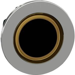 Schneider Electric ZB4FW953 prednji element za osvijetljeni gumb plosnat, ponovno postavljiv (Ø) 30.5 mm neobilježeno krom boja, žuta 1 St. slika