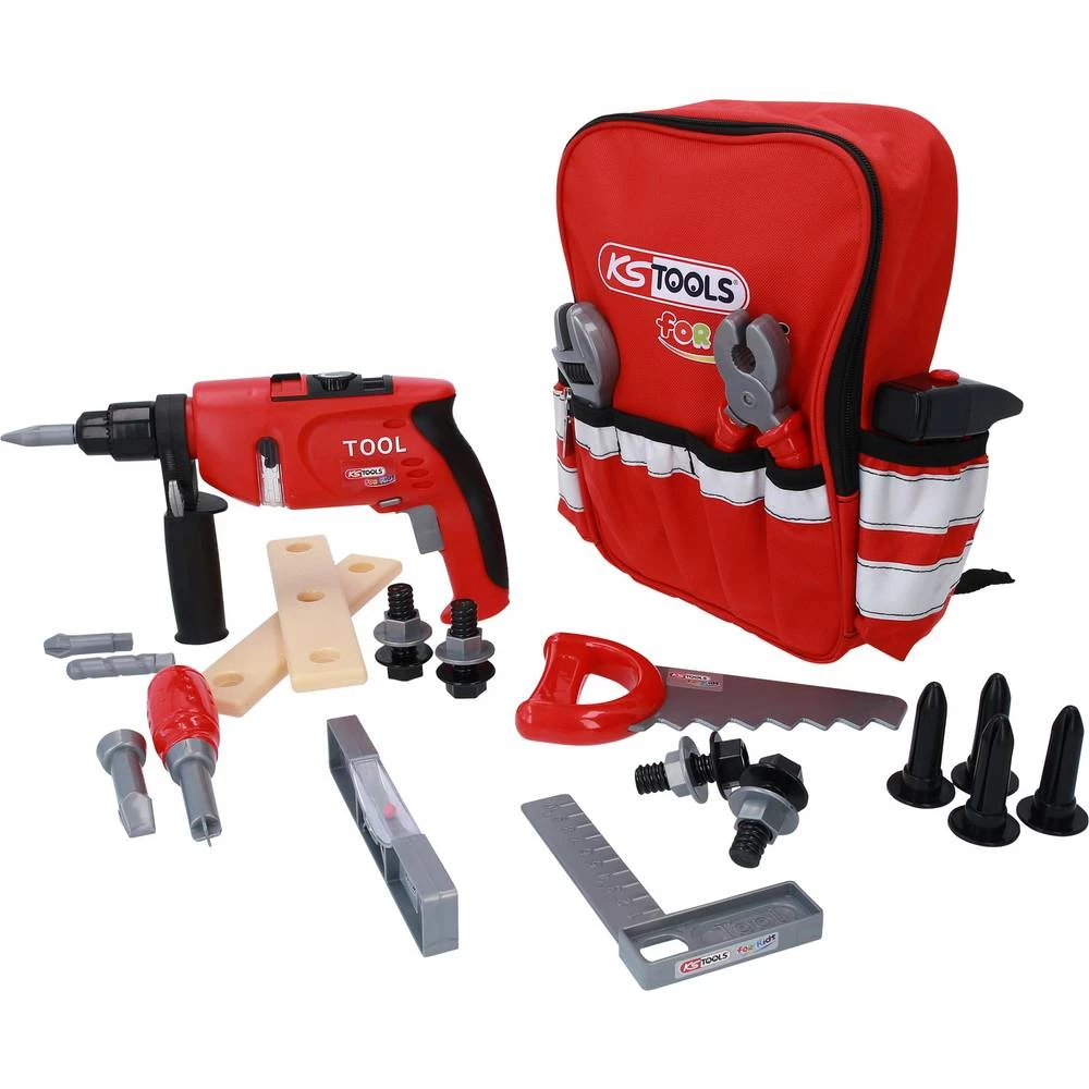 KS Tools 100201 Ruksak za alat za djecu sa asortimanom, 25 komada Werkzeug-Rucksack für Kinder mit Sortiment, 25-tlg slika