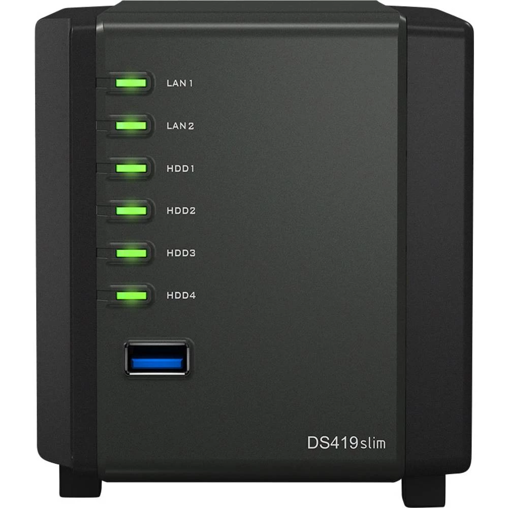NAS-Server kućište Synology DiskStation DS419slim 4 Bay slika