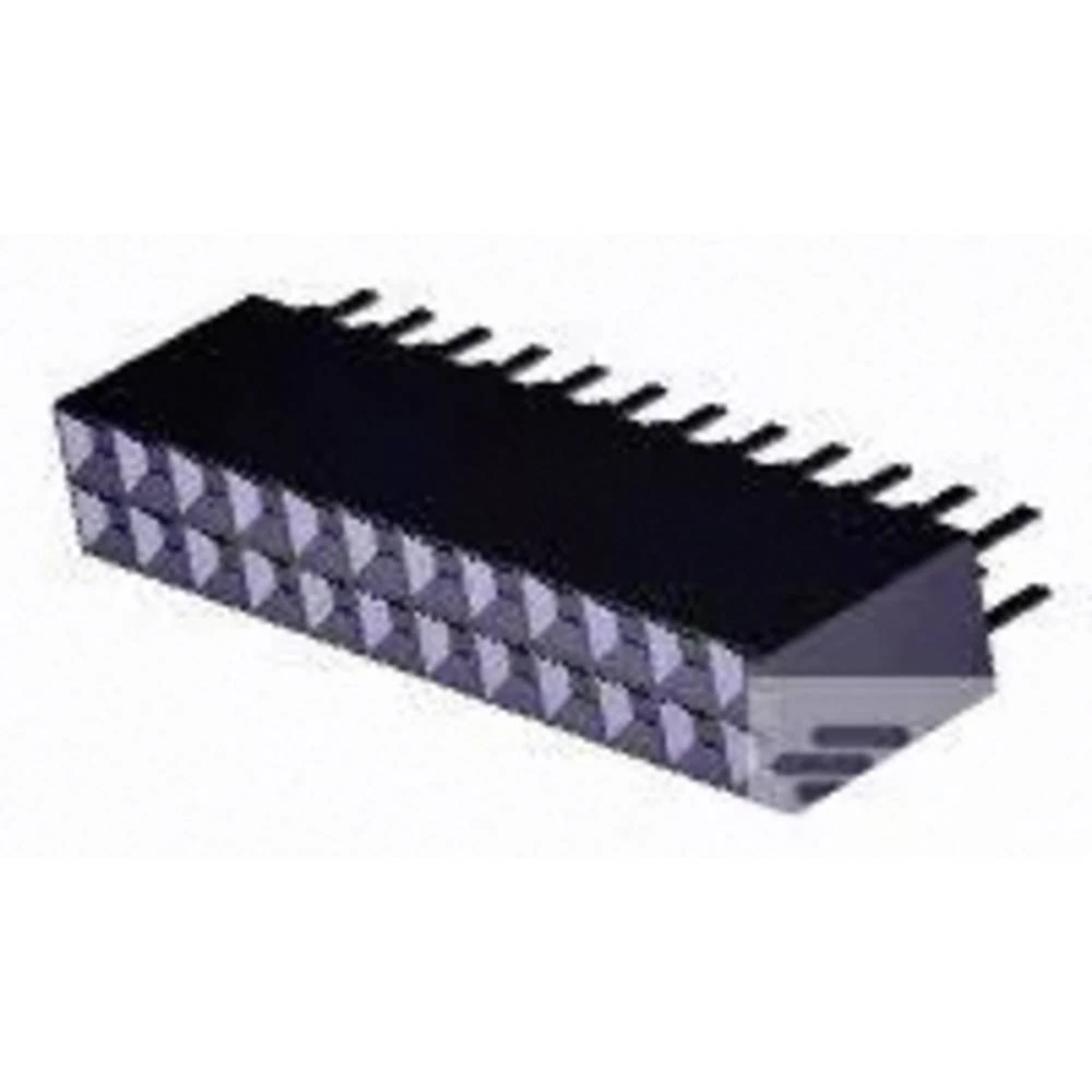 TE Connectivity ugradna standardna letva sa ženskim kontaktima 1-535542-2 1 St. Tube slika