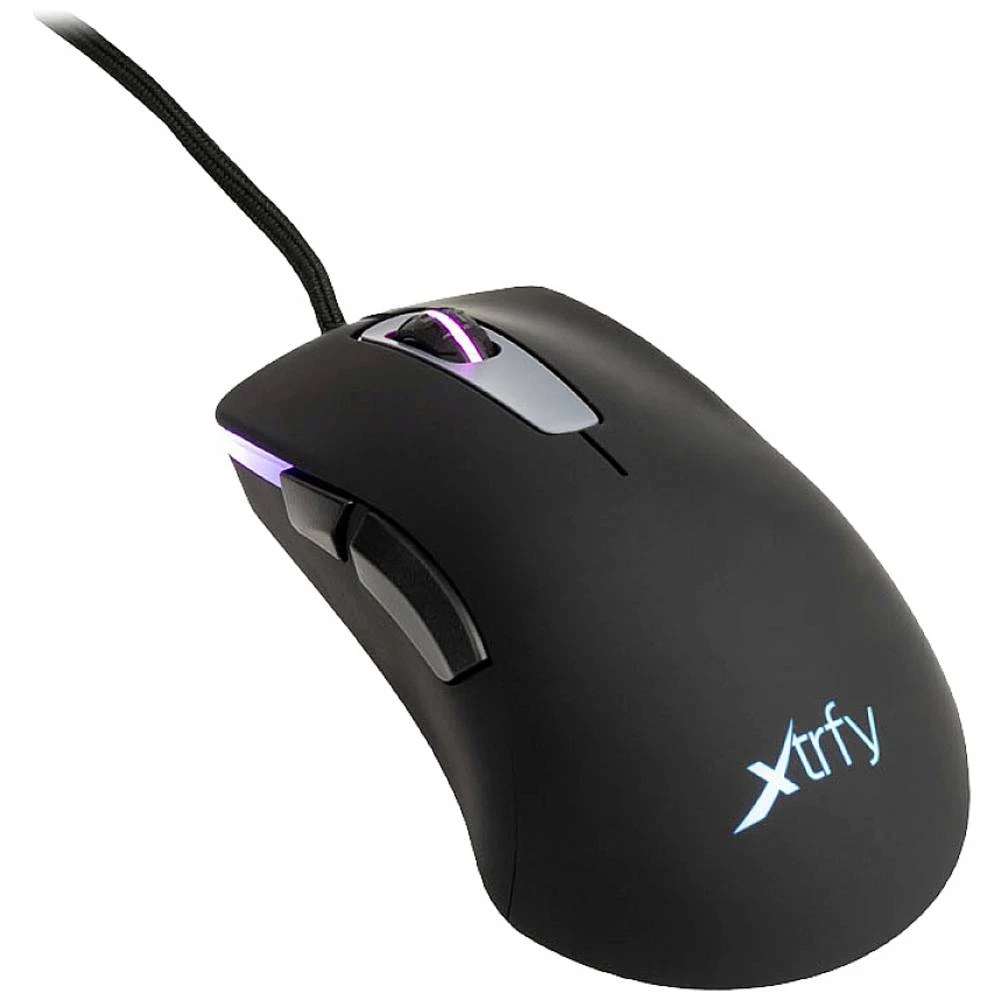 Xtrfy M1 RGB miš, igraći miš USB optički crna 5 Tipke 7200 dpi slika