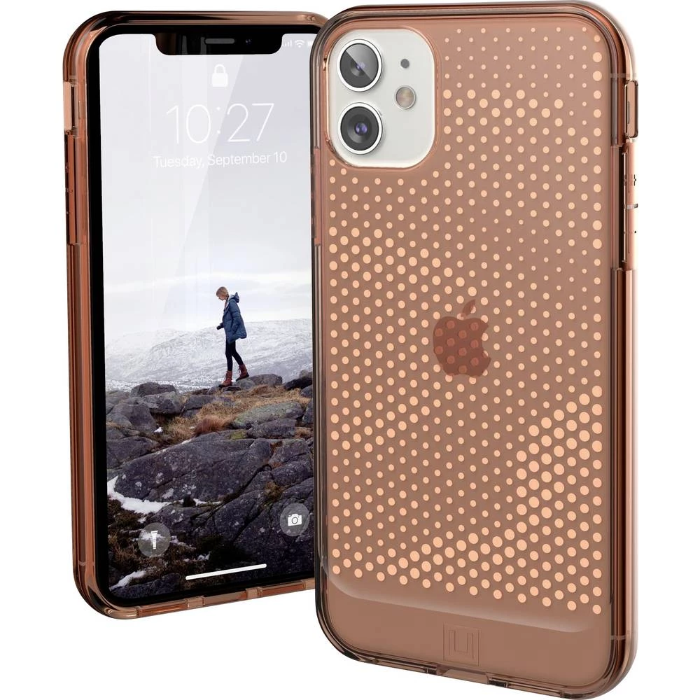 Urban Armor Gear Lucent stražnji poklopac za mobilni telefon Apple iPhone XR, iPhone 11 narančasta slika
