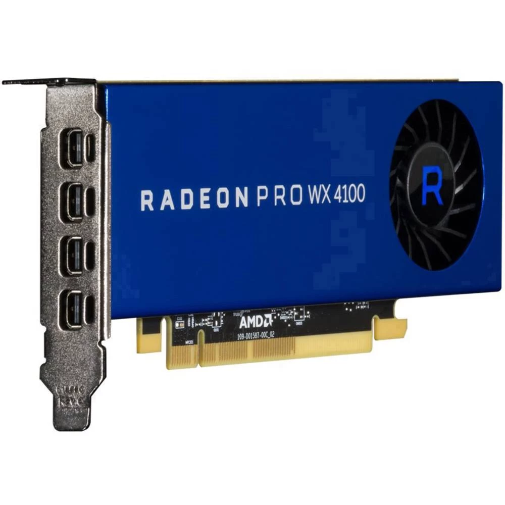 Radna stanica -grafičke kartice AMD Radeon Pro WX 4100 4 GB GDDR5-RAM PCIe x16 Mini DisplayPort slika